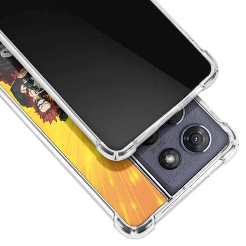 My Hero Academia Deku and Baku Team Season 6 Moto G Play 5G (2025) Clear Case